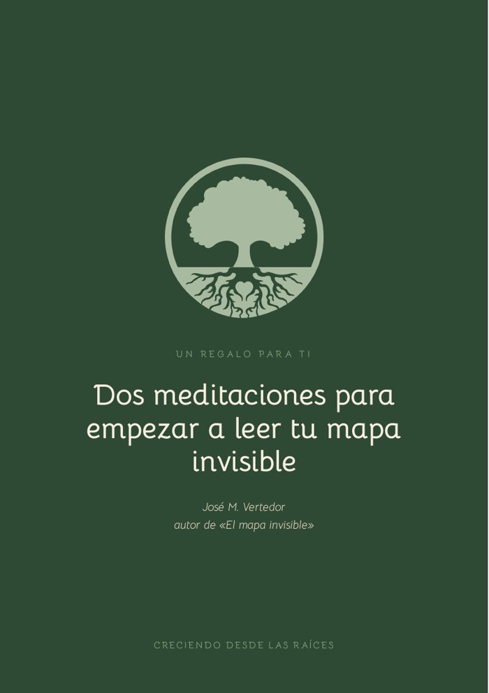 Portada del PDF «Dos meditaciones para empezar a leer tu mapa invisible»